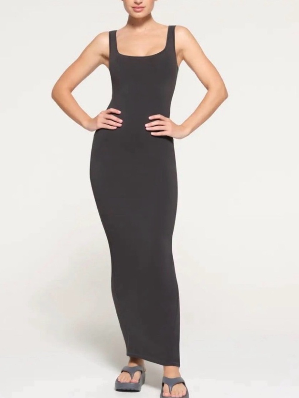 🌚SKIMS🌚GRAPHITE GRAY🌚TANK MAXI